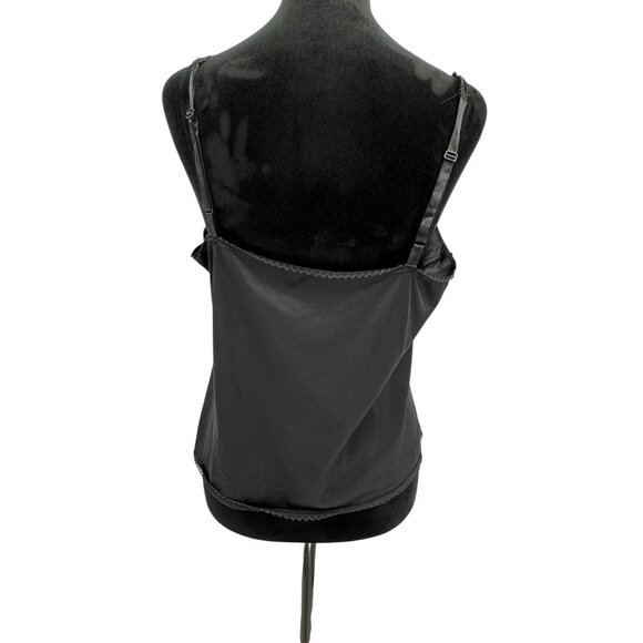 Vanity Fair Babydoll Top Camisole Lace Accents Adjustable Straps Small Vintage - Picture 5 of 6